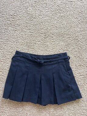 Pleated Mini Skort